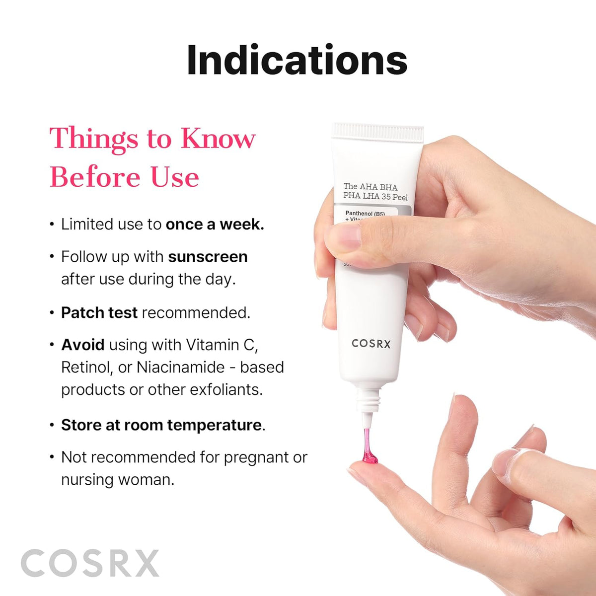 Cosrx The AHA BHA PHA LHA 35 Peel - Snipetell