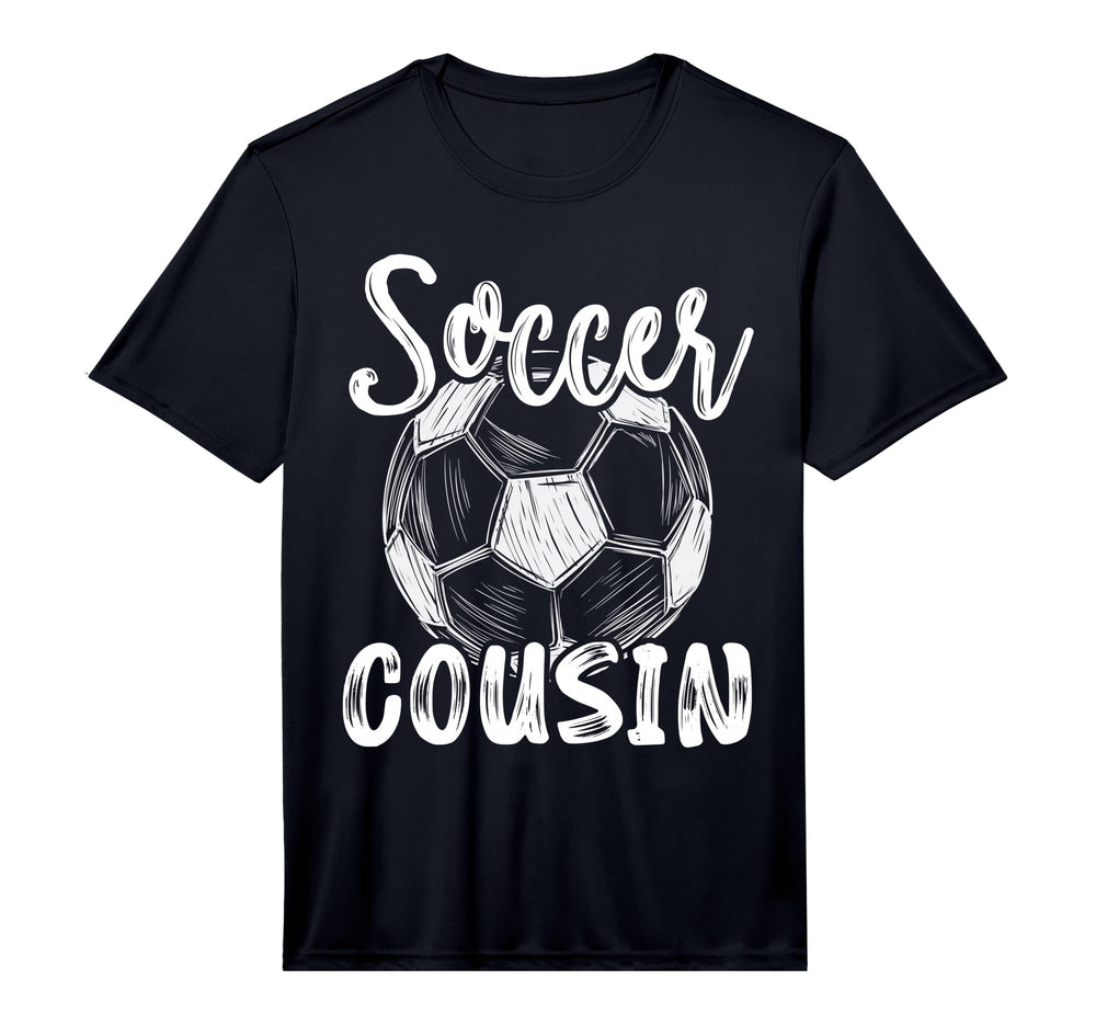 Soccer Cousin Family Matching Team Player T-Shirt - Novelty Apparel Unisex