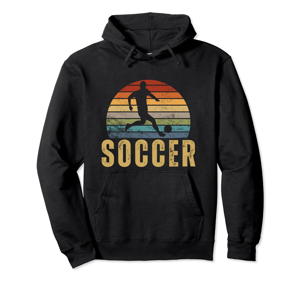 Soccer Player 70S Soccer Hoodie - Streetwear Style Men Women