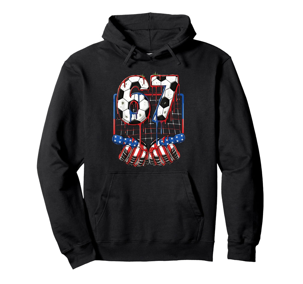 Soccer Ball 67 Drip Six Seven Gen Hoodie - Streetwear Style Men Women
