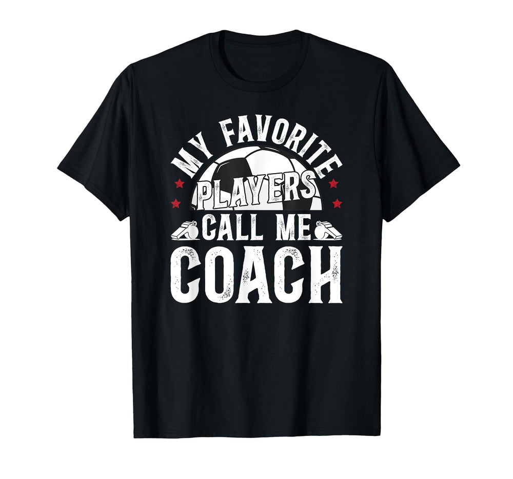 Proud Soccer Coach Soccer Coaching T-Shirt - Minimalist Print Men Women