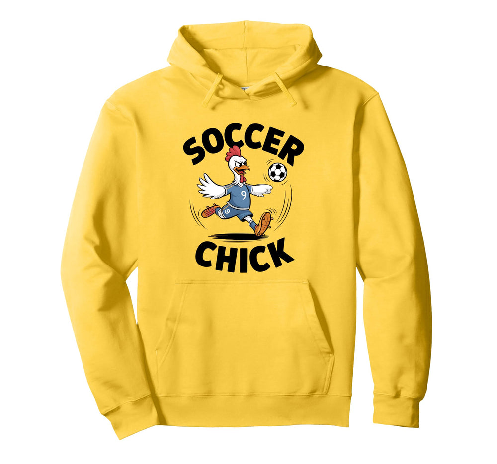 Soccer Chick Soccer Player Soccer Hoodie - Custom Art Print Men Women