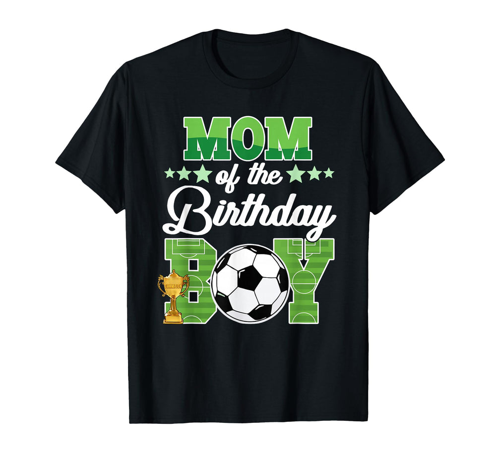 Soccer Mom Birthday Party Soccer T-Shirt - Fun Novelty Design for Adults