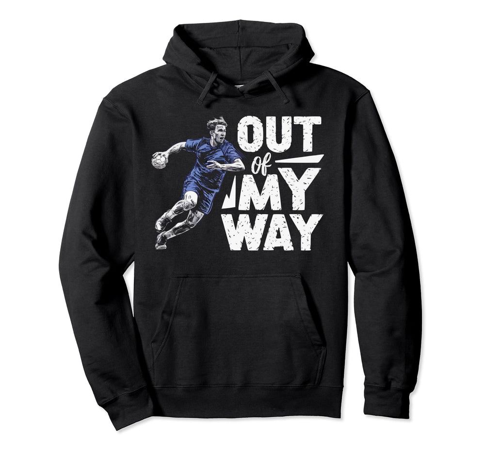 I Love Handball Player Sports Hoodie - Minimalist Print for Adults