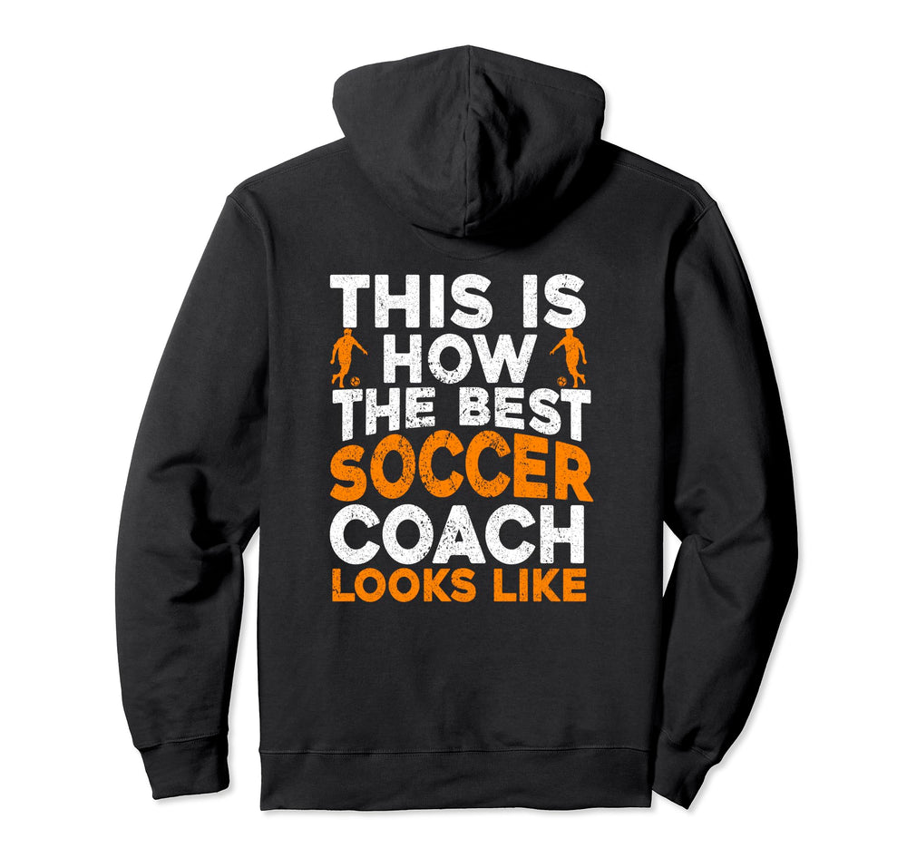 Soccer Coaching Training Trainer Hoodie - Fun Novelty Design for Adults