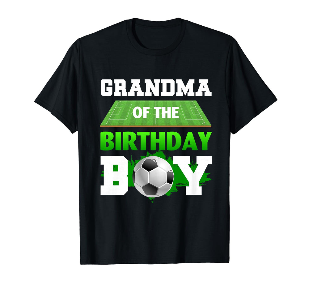 Grandma Birthday Soccer Sport Players T-Shirt - Unique Graphic for Adults