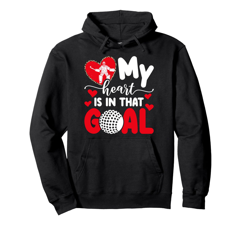 Field Hockey Goalkeeper Aunt Proud Hoodie - Custom Art Print for Adults
