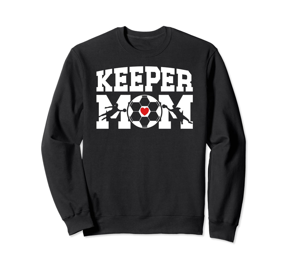 Soccer Keeper Mom Soccer Sweatshirt - Minimalist Print Men Women