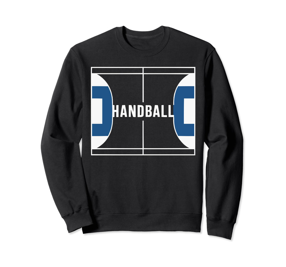 I Love Handball Player Sports Sweatshirt - Casual Everyday Wear Men Women