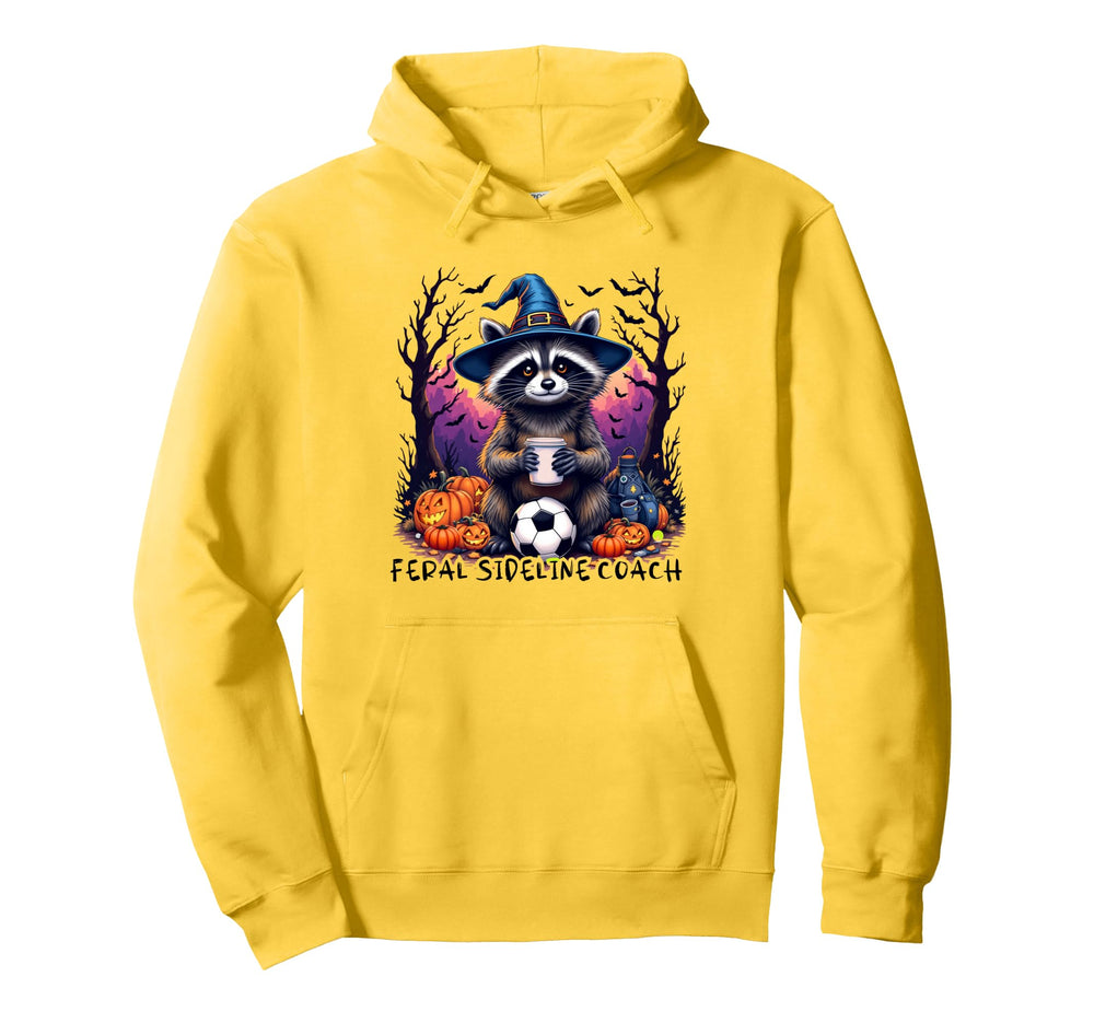 Halloween Soccer Mom Feral Soccer Mom Hoodie - Custom Art Print for Adults
