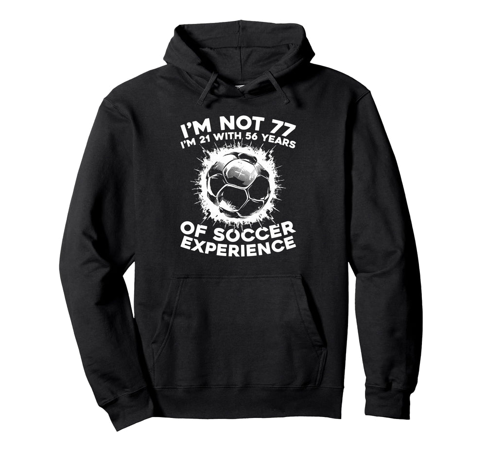 77Th Birthday Sports Team Player Hoodie - Minimalist Print Men Women