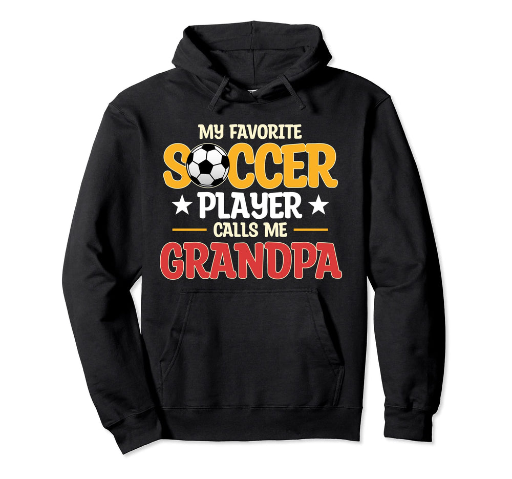 Soccer Player Calls Me Grandpa Sports Hoodie - Graphic Print for Adults