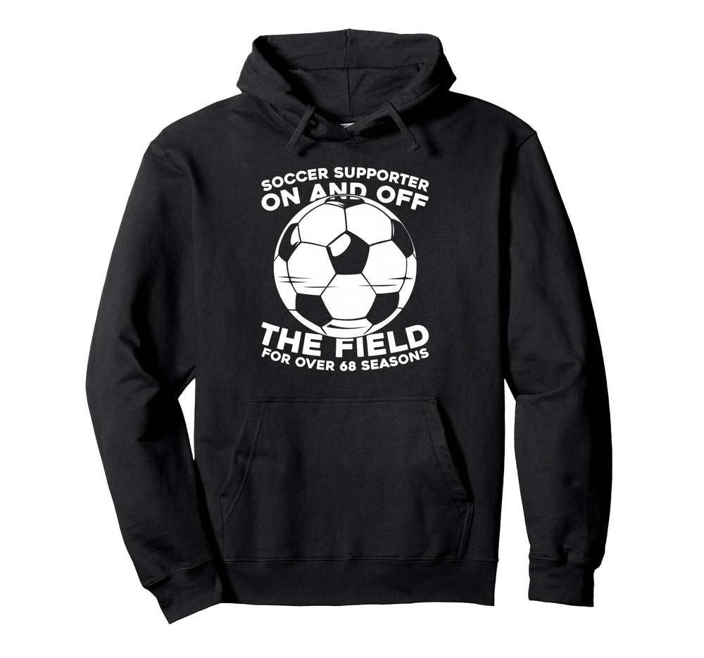 68Th Birthday Team Player Sports Hoodie - Aesthetic Graphic for Adults