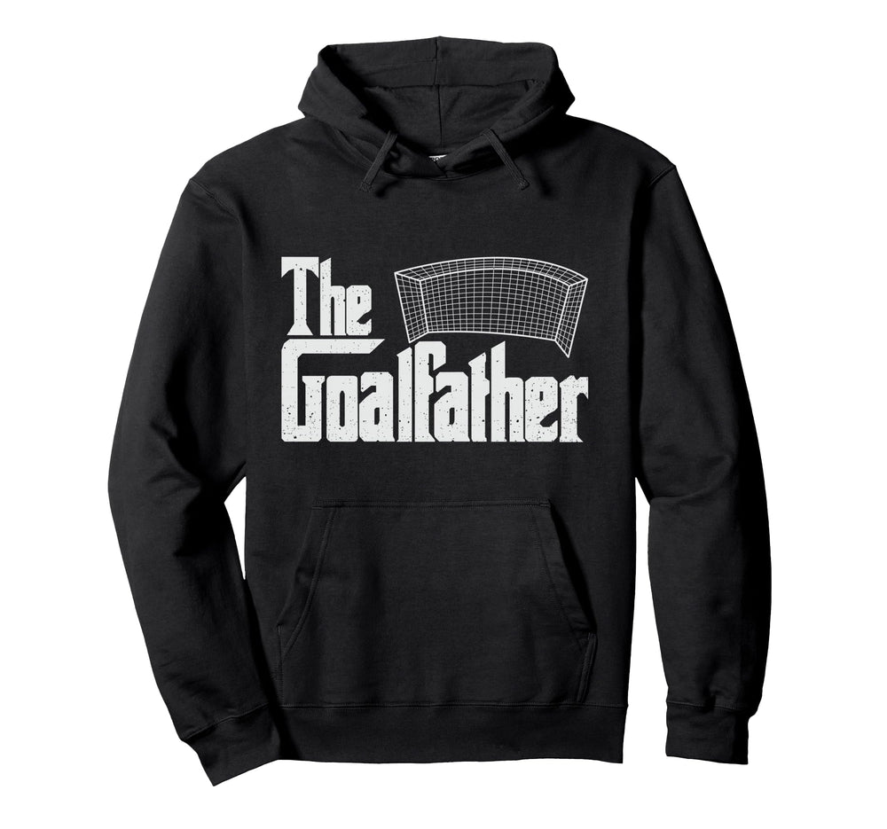 Goalfather Soccer Coach Goalkeeper Hoodie - Streetwear Style for Adults
