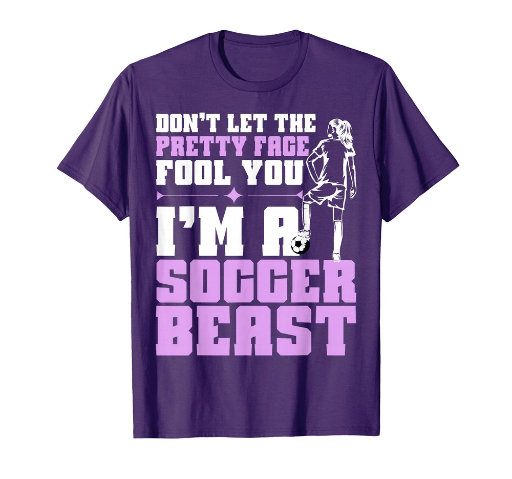 Funny Soccer Soccer Players Teens T-Shirt - Aesthetic Graphic for Adults