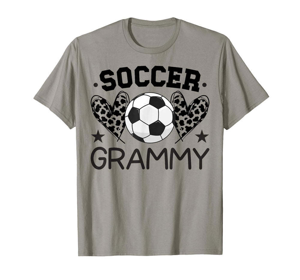 Soccer Grammy Hearts Grammy Soccer T-Shirt - Aesthetic Graphic Men Women