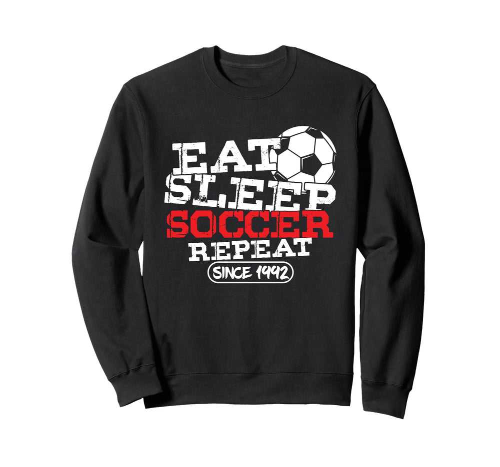 Soccer Player Goal Football Born 1992 Sweatshirt - Novelty Apparel Unisex