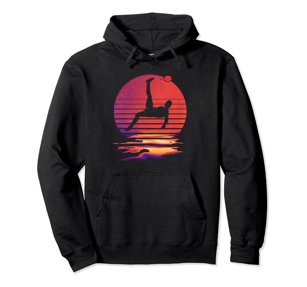 Soccer Goalie Distressed Goalkeeper Soccer Hoodie - Minimalist Print Unisex