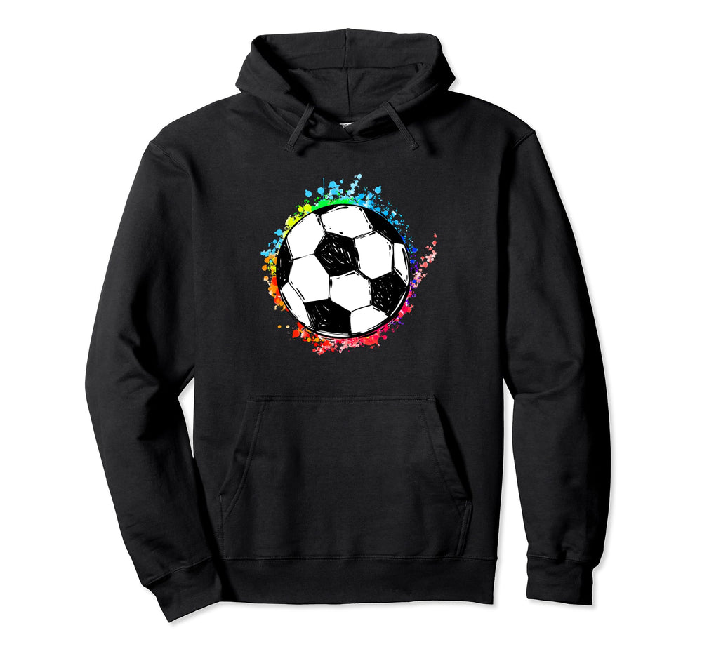 Soccer Ball Art Soccer Sport Game Hoodie - Streetwear Style Men Women