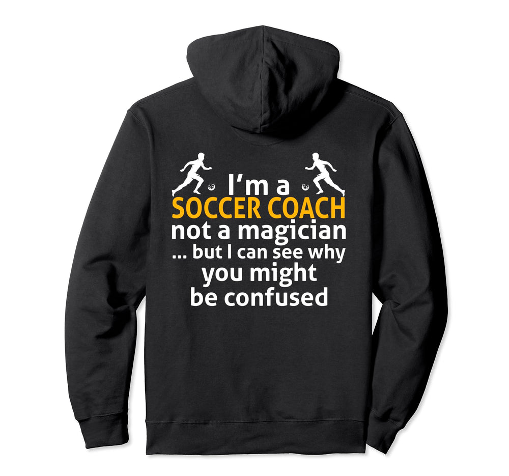 Soccer Coaching Training Trainer Soccer Hoodie - Trendy Graphic Unisex