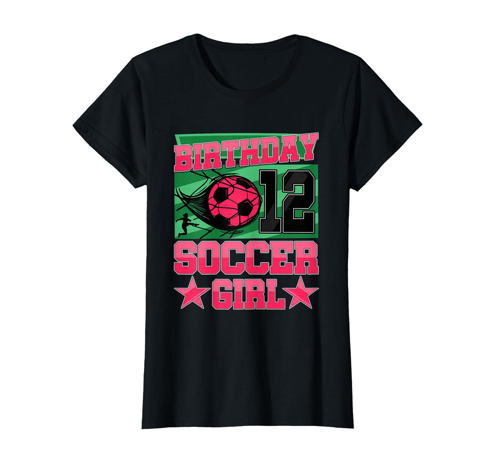 Soccer Birthday Party 12Th Birthday 12 T-Shirt - Unique Graphic Unisex