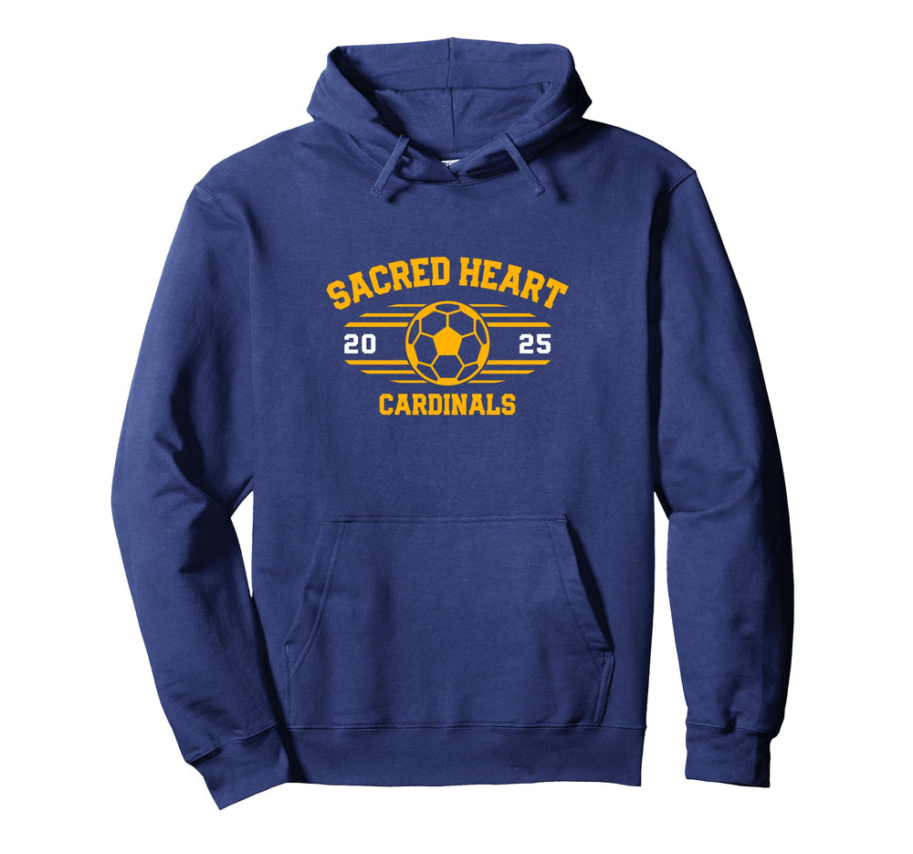 Sacred Heart Cardinals Soccer Ball 2025 Hoodie - Graphic Print Men Women