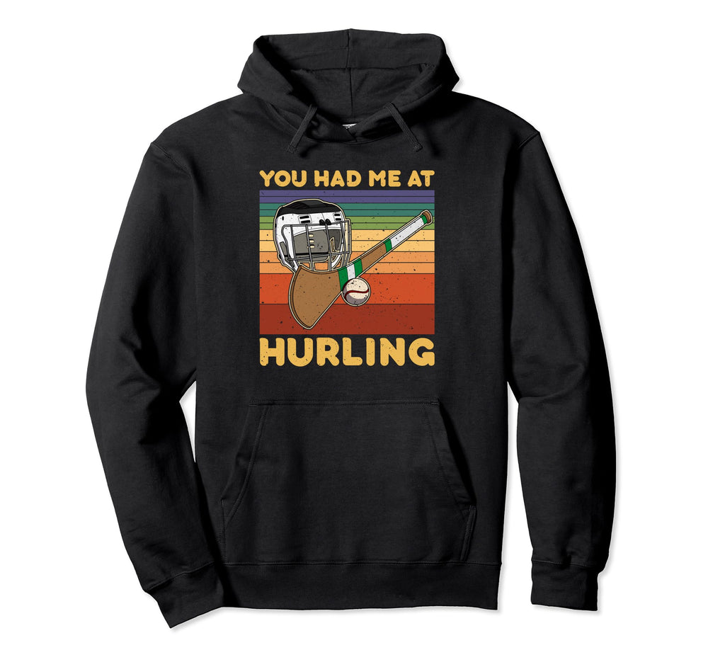 Hurling Helmet Athletic Goalkeeper Hoodie - Graphic Print for Adults