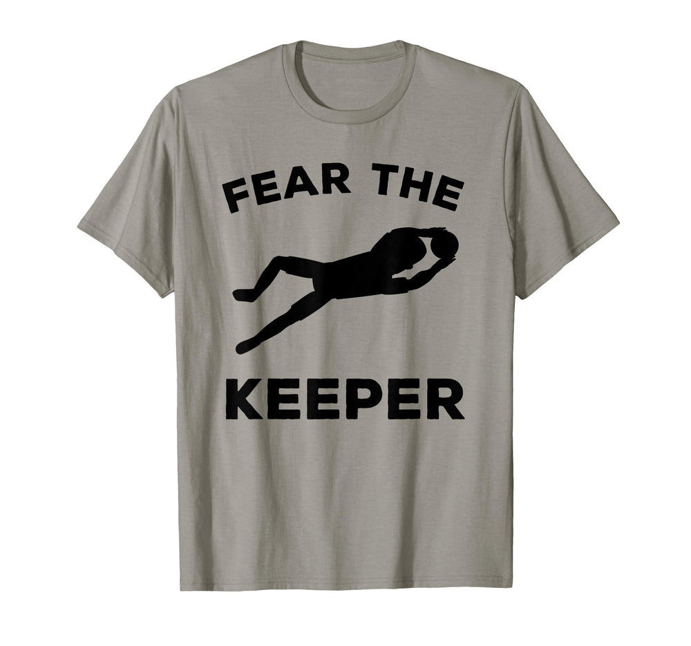 Fear Keeper Soccer Goalie T-Shirt - Trendy Graphic Unisex