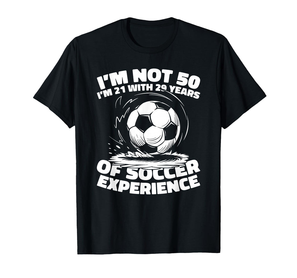 50 Years Old Sports Player Team T-Shirt - Casual Everyday Wear Men Women