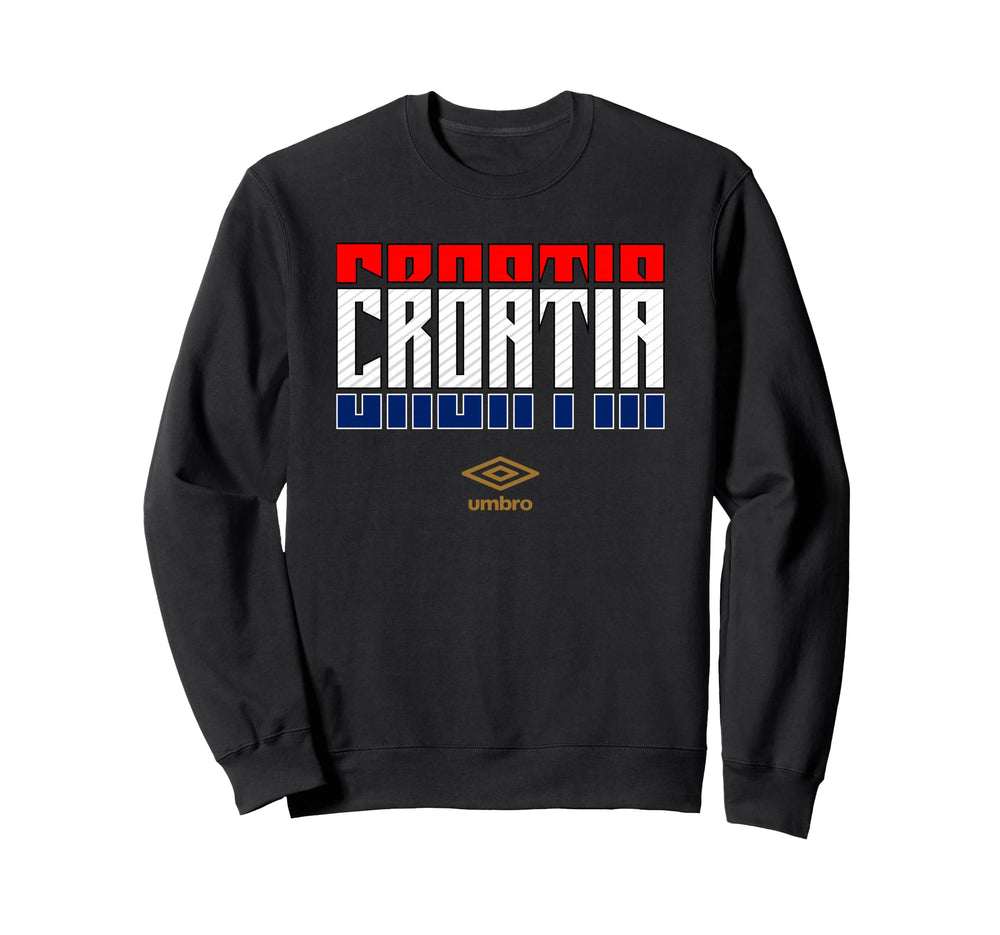 Umbro International Soccer Croatia Sweatshirt - Unique Graphic Men Women