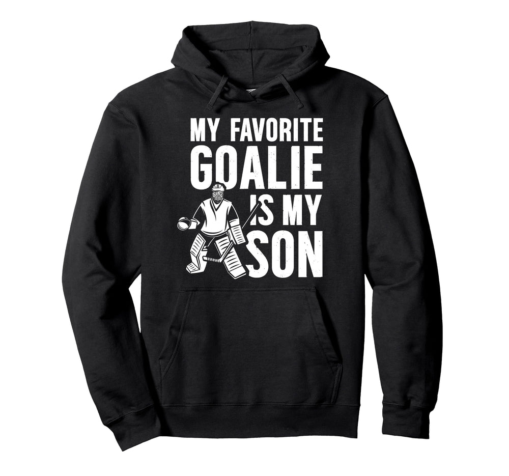 Proud Hockey Keeper Mom Ice Hockey Hoodie - Aesthetic Graphic for Adults