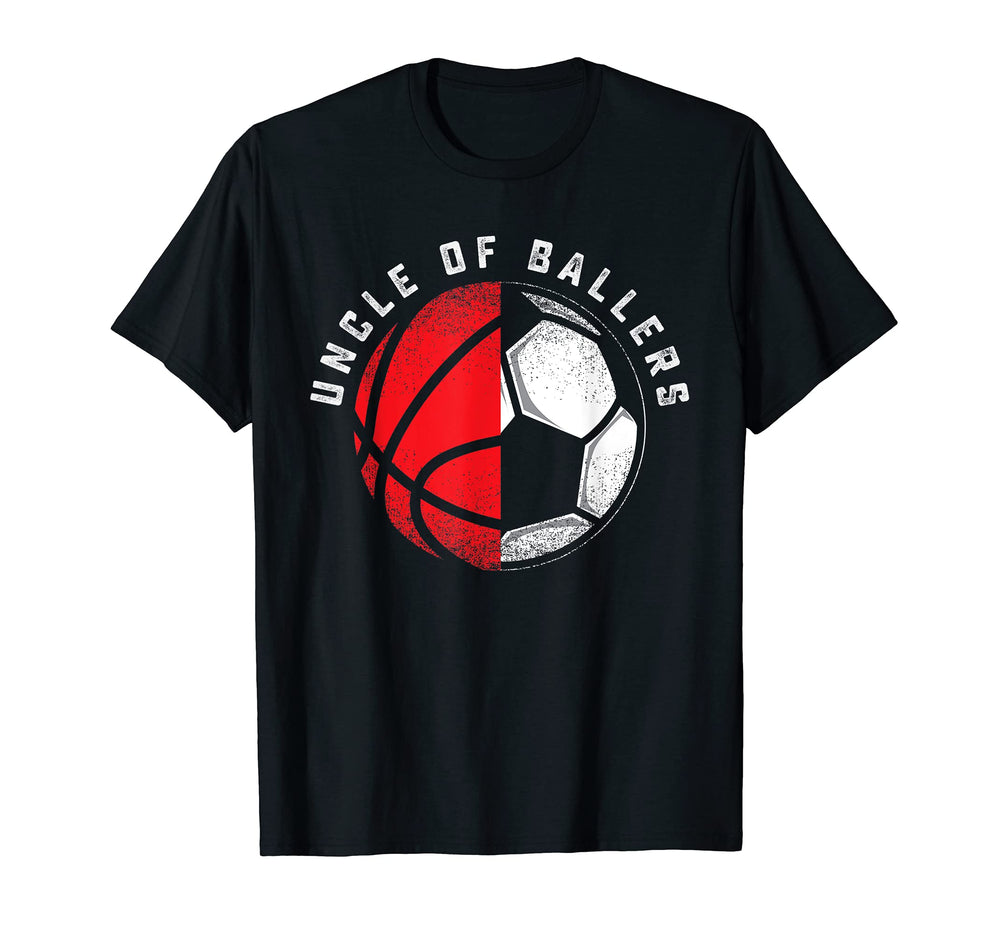 Uncle Ballers Basketball Player T-Shirt - Novelty Apparel for Adults