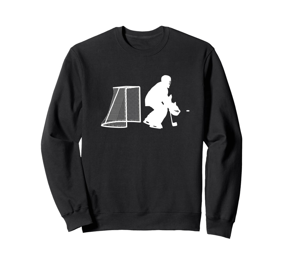 Ice Hockey Player Goalkeeper Ice Hockey Sweatshirt - Trendy Graphic Unisex