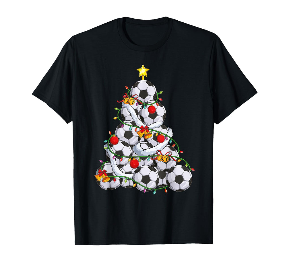 Soccer Tree Pajamas Coach Player T-Shirt - Graphic Print for Adults