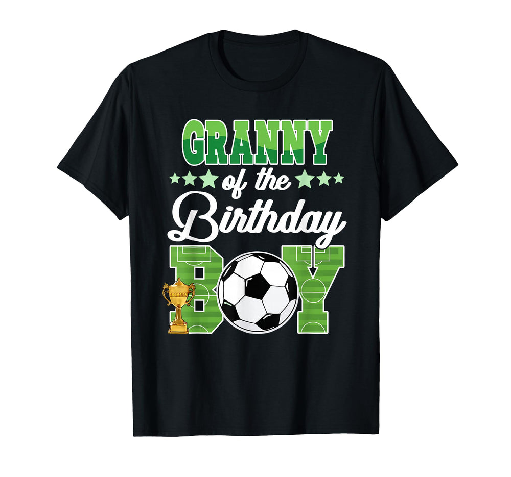 Soccer Granny Birthday Party T-Shirt - Casual Everyday Wear for Adults