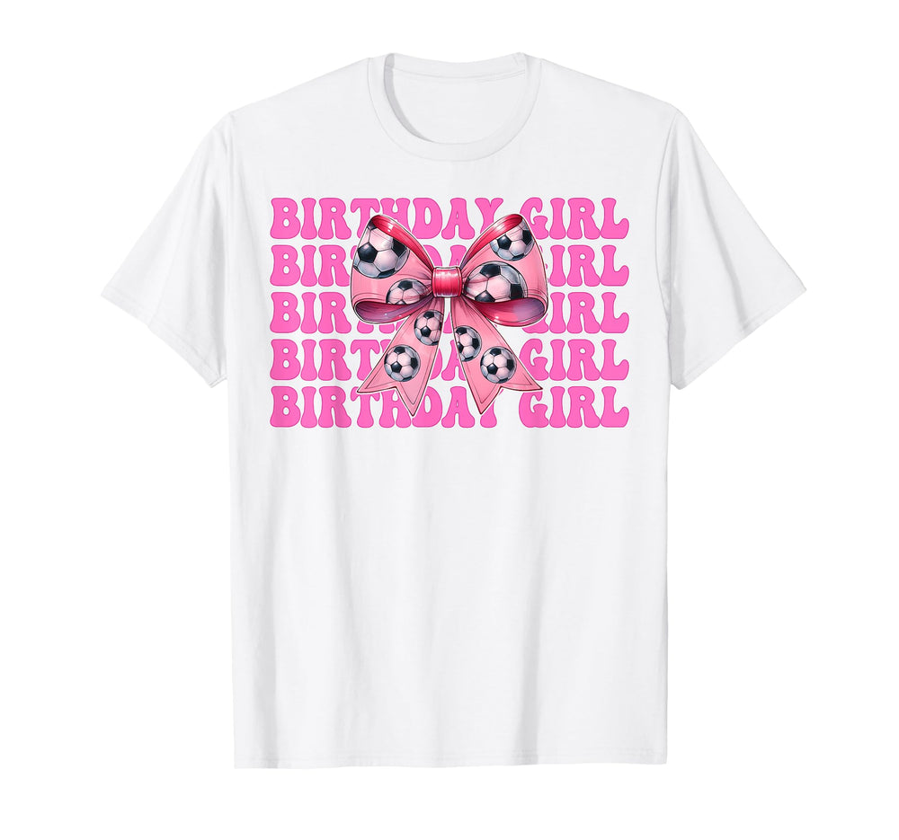 Birthday Soccer Soccer Mom Mama T-Shirt - Graphic Print for Adults