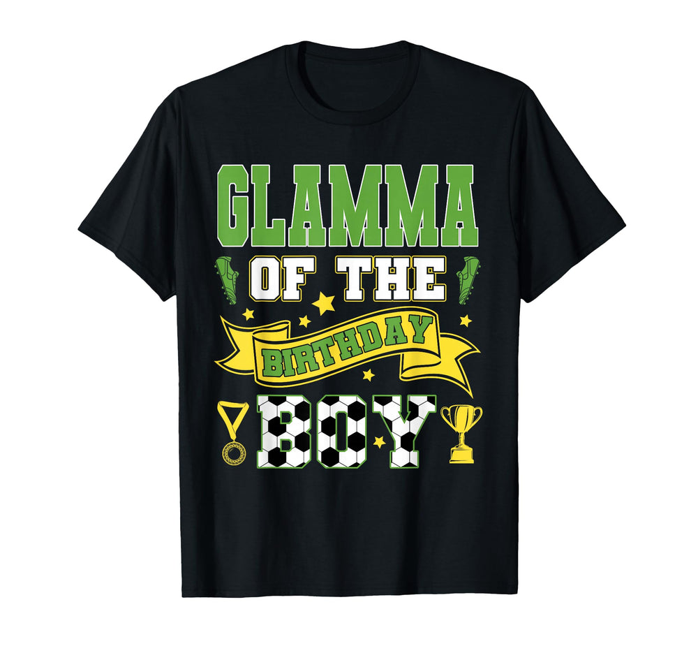 Glamma Birthday Soccer Player Birthday T-Shirt - Graphic Print Men Women