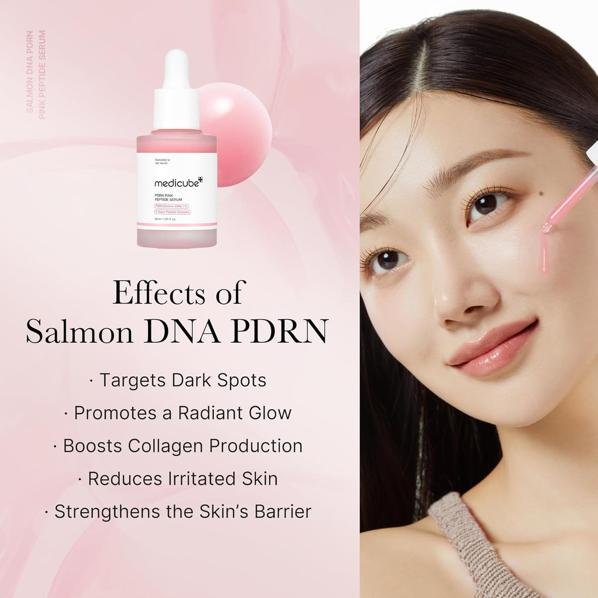 Medicube PDRN Pink Peptide Serum - Snipetell
