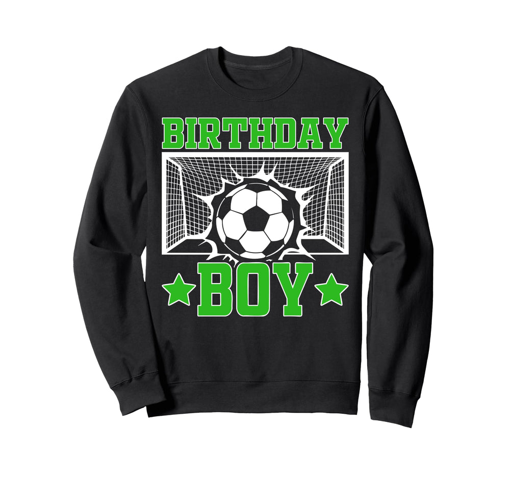 Birthday Soccer Goal Team Sweatshirt - Casual Everyday Wear for Adults