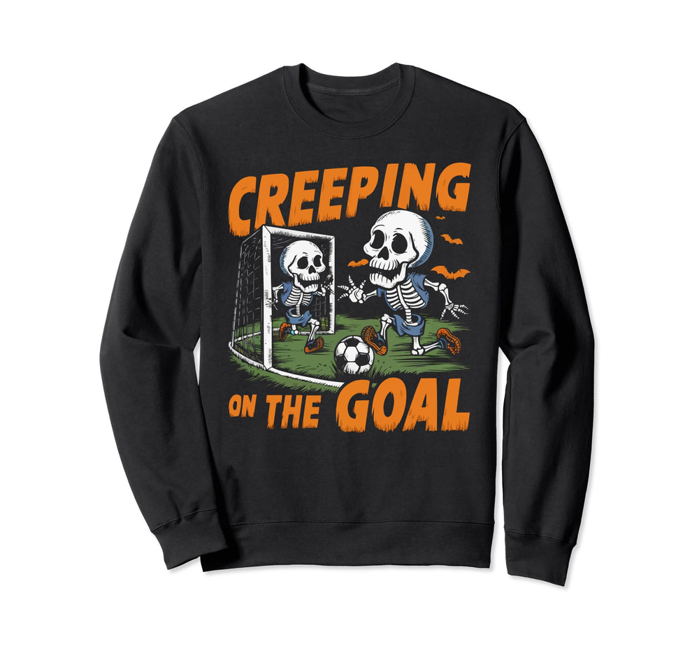 Soccer Halloween Spooky Goalkeeper Sweatshirt - Streetwear Style Men Women