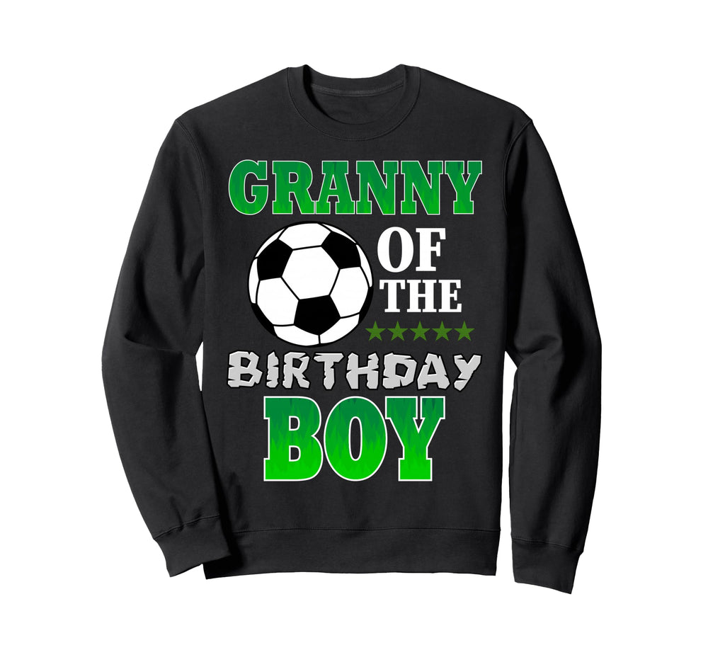 Granny Birthday Soccer Stars Sweatshirt - Aesthetic Graphic for Adults