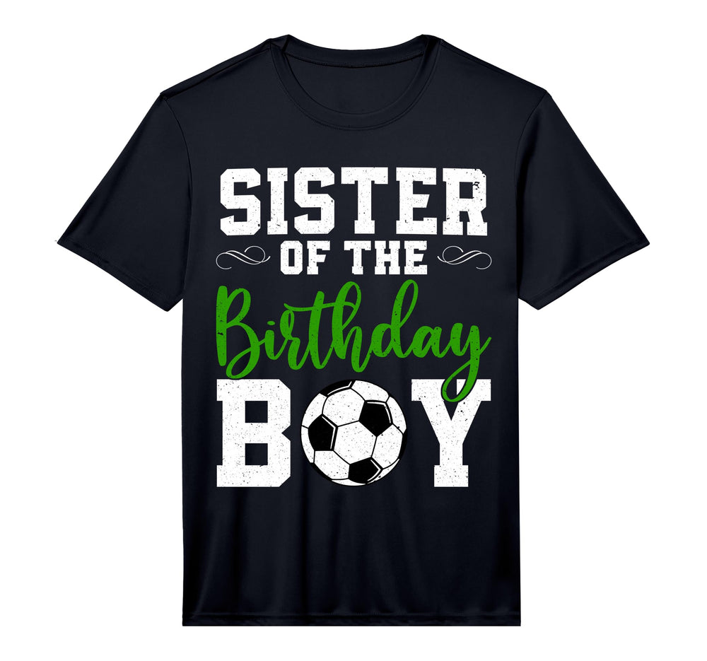 Sister Birthday Matching Soccer T-Shirt - Streetwear Style for Adults
