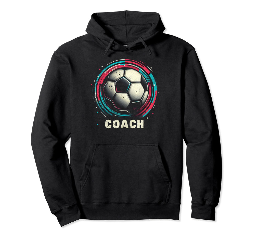 Soccer Coach Training Coaching Football Hoodie - Graphic Print Unisex