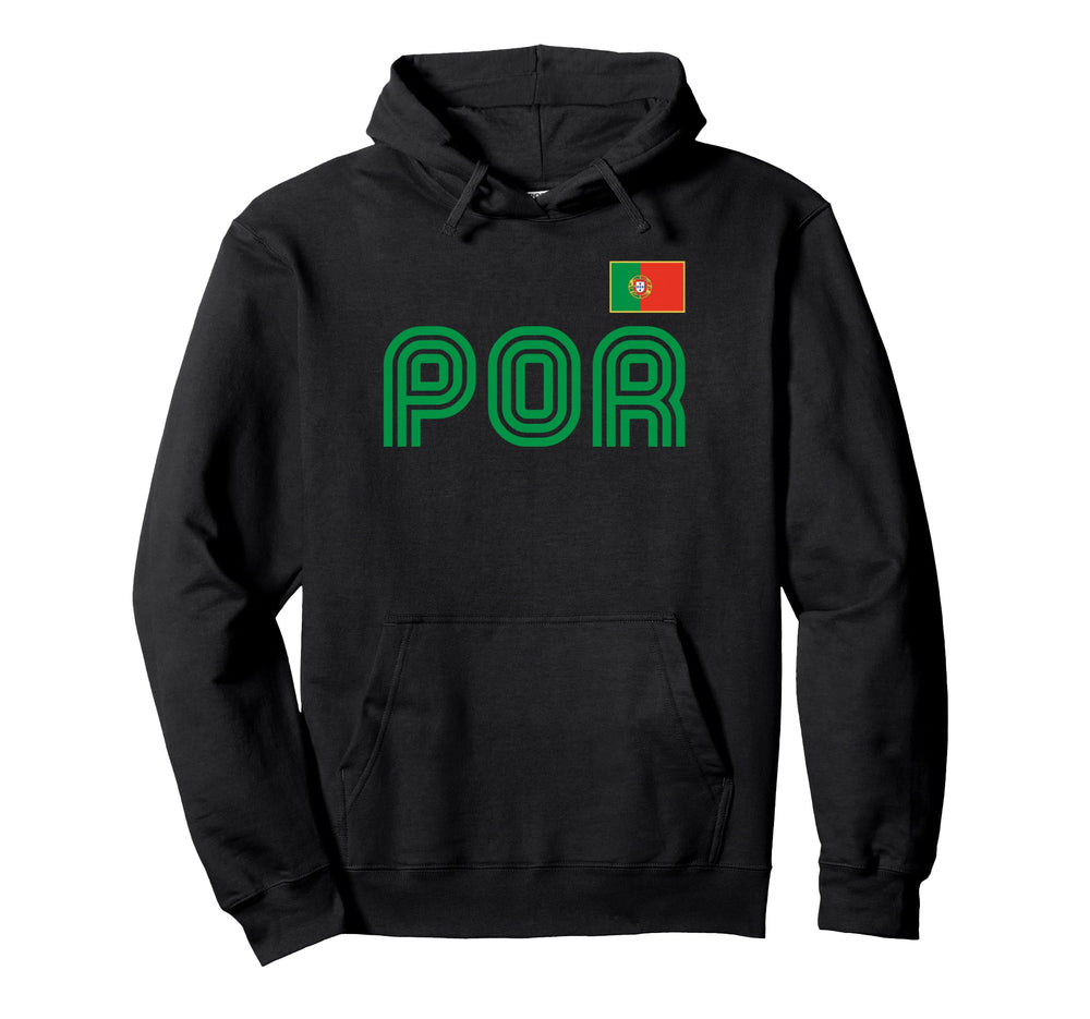 Portugal Flag International Country Hoodie - Trendy Graphic for Adults