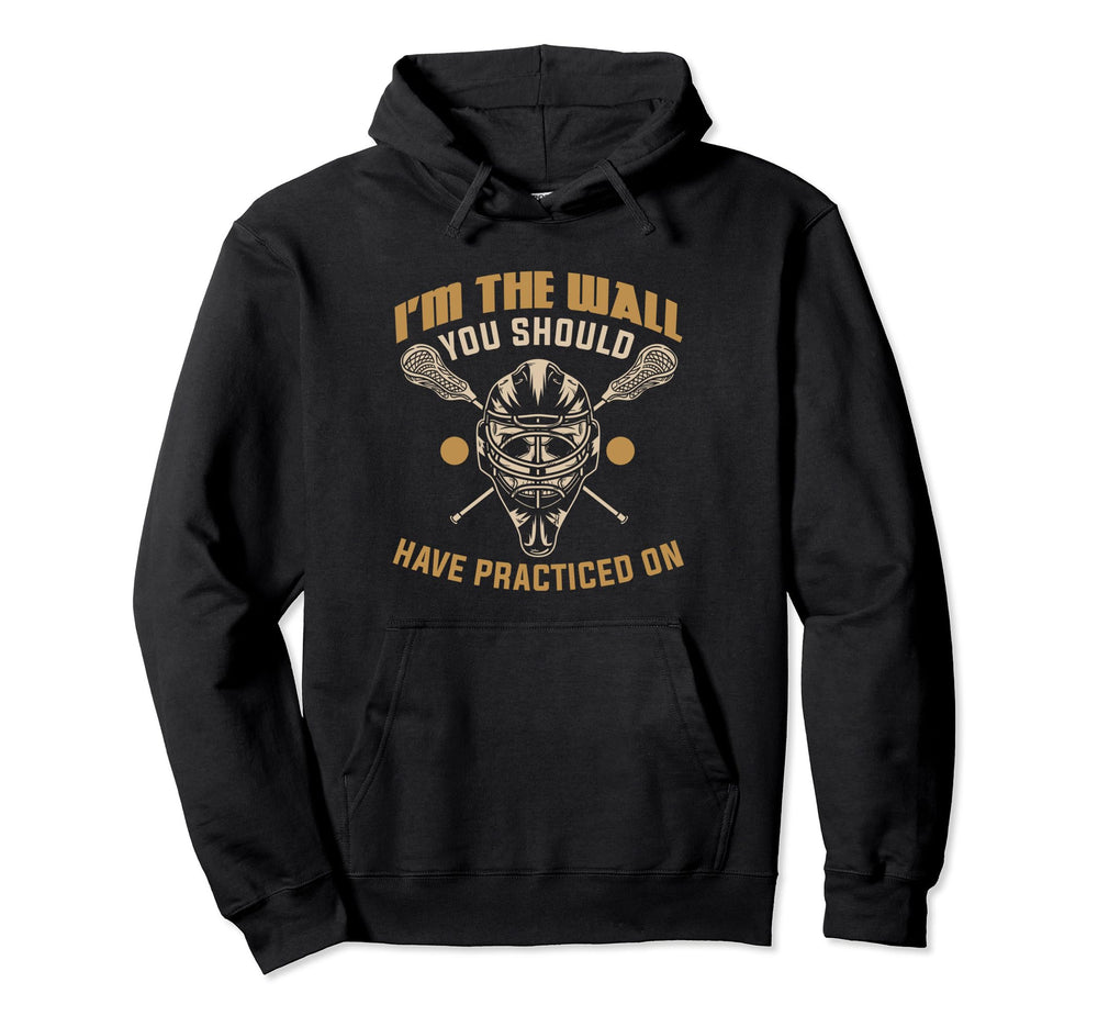 Funny Lacrosse Goalie Lax Goalie Hoodie - Custom Art Print Men Women