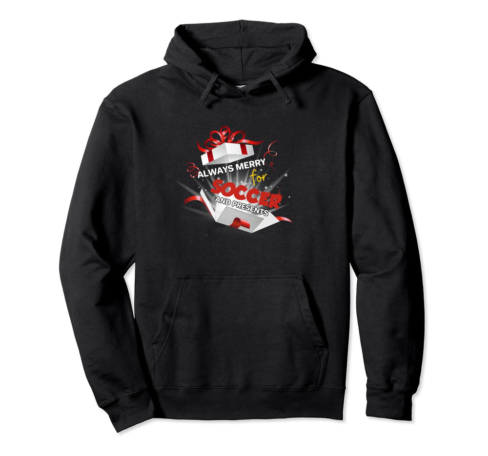 Soccer Goalkeeper Holiday Santa Hoodie - Fun Novelty Design for Adults