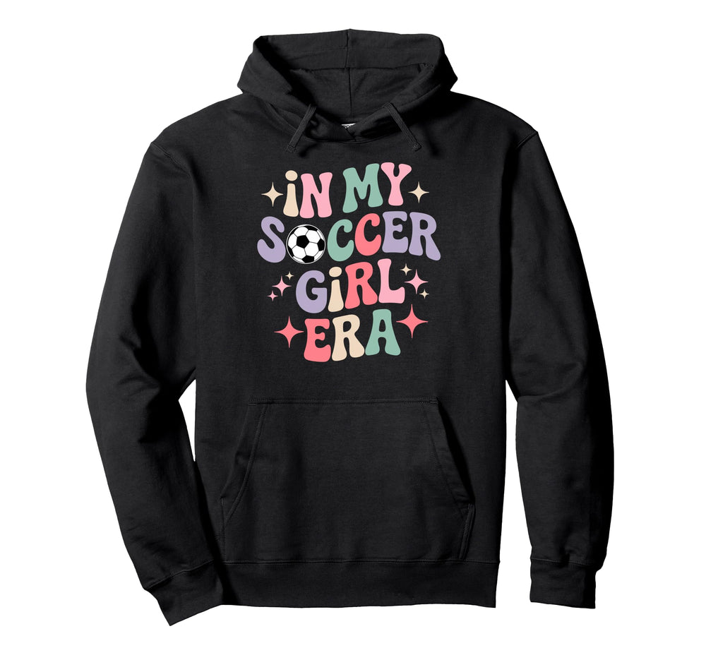 My Soccer Era Groovy Football Hoodie - Casual Everyday Wear Men Women