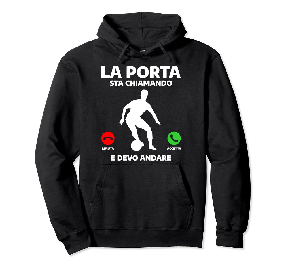 Funny Soccer Goalkeeper Hoodie - Graphic Print for Adults