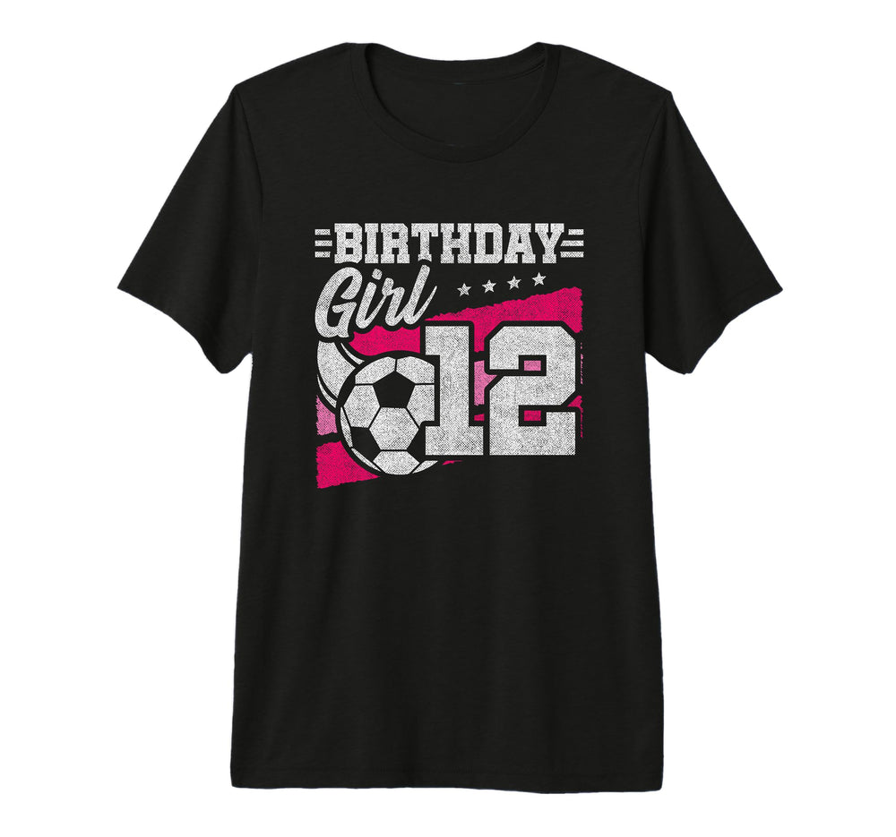 12 Year Old Soccer Birthday 12Th T-Shirt - Graphic Print for Adults