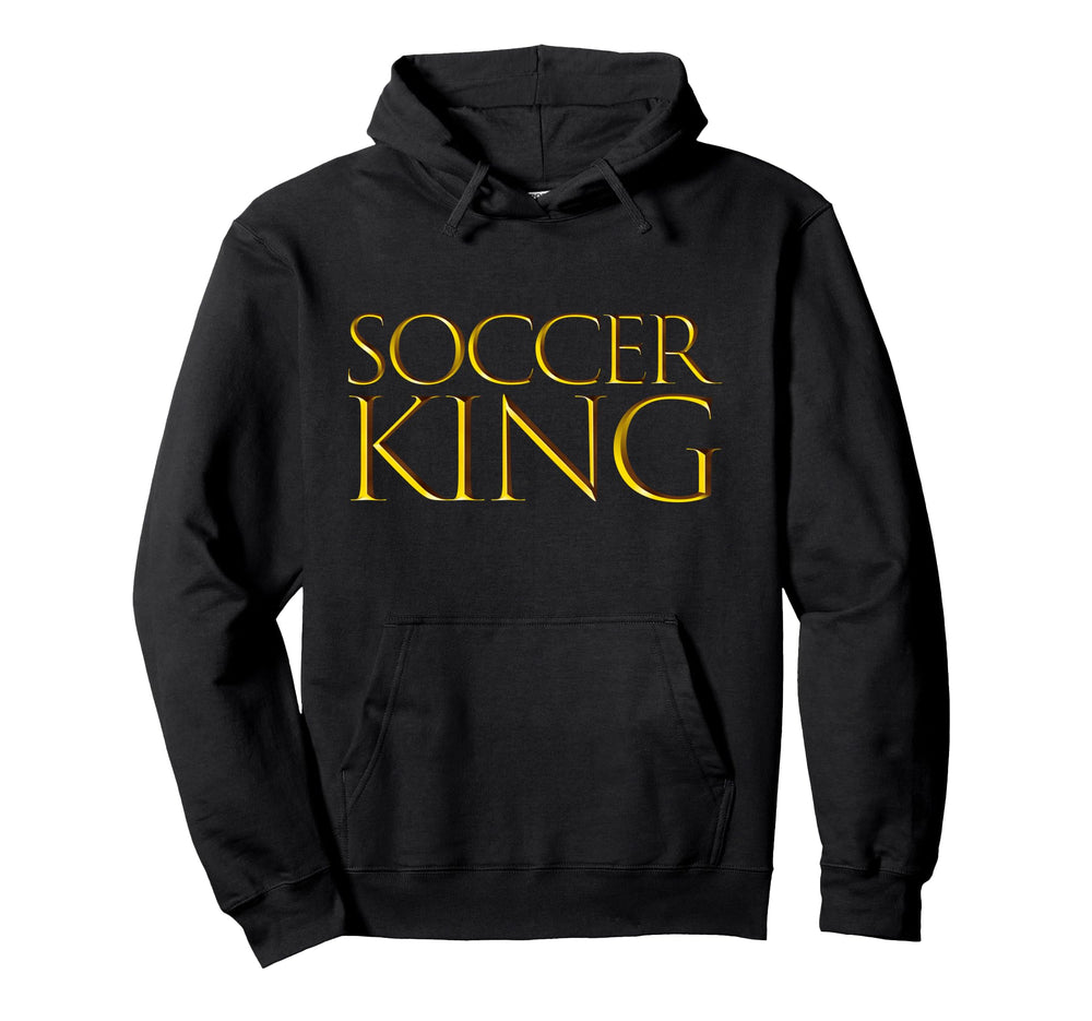 Soccer King Professional Sports Hoodie - Casual Everyday Wear for Adults